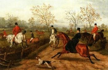 unknow artist Classical hunting fox, Equestrian and Beautiful Horses, 246. oil painting image